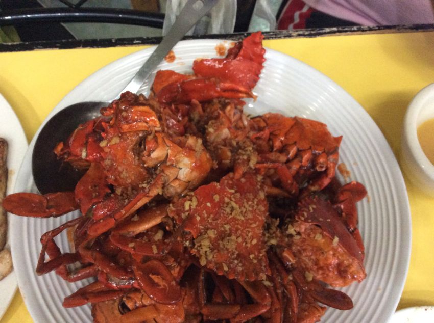 Sweet chili crab
