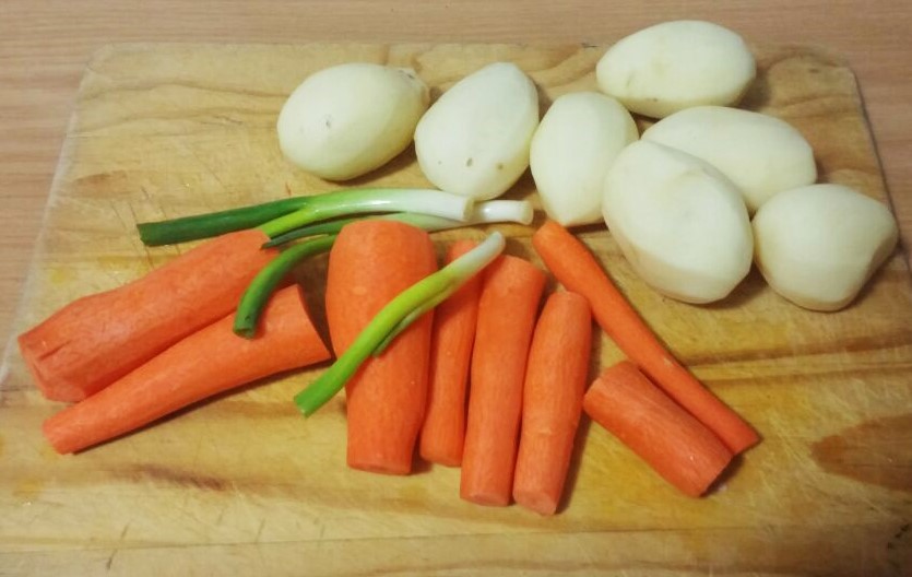 Carrot and potato bake