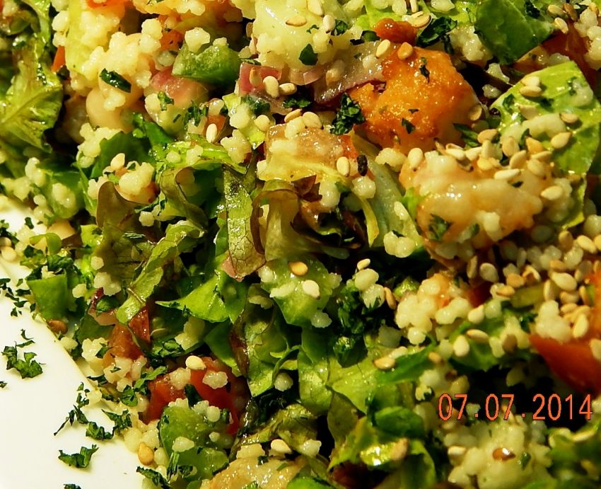 Summer Shrimp and Couscous Salad