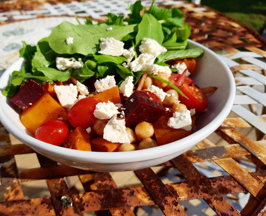 Butternut and Chickpea Salad