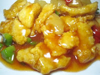 Mauritian sweet and sour fish fillet 