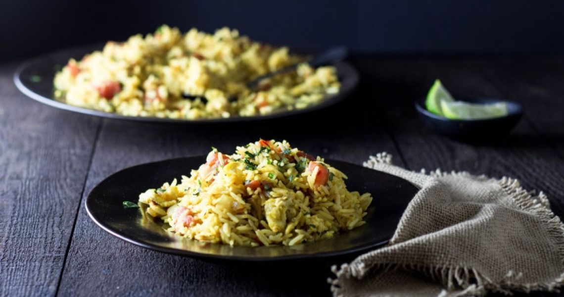 Indian Spiced Fried Rice