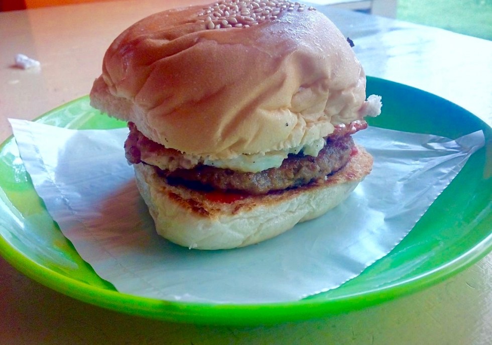 Home - Made  Baked Burger Patty