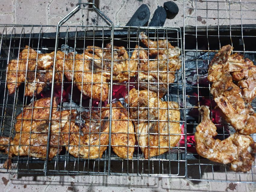 Chicken tikka barbecue
