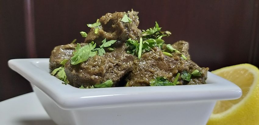  Mutton liver fry 