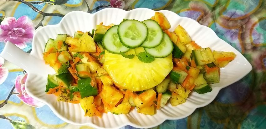 Pineapple salad 