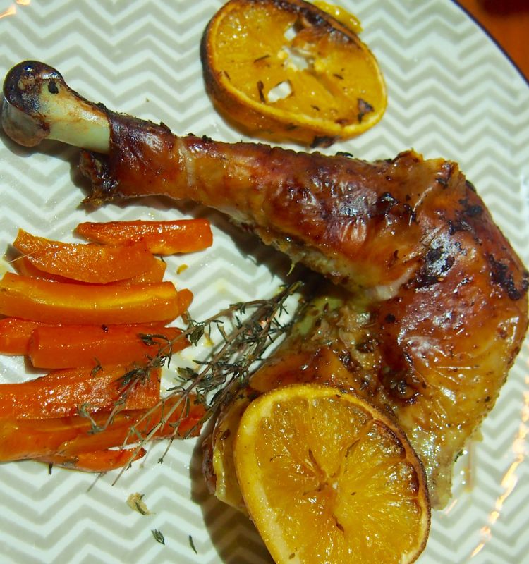 Oven cooked chicken