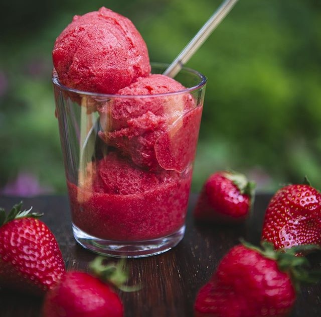 Strawberry Italian Ice