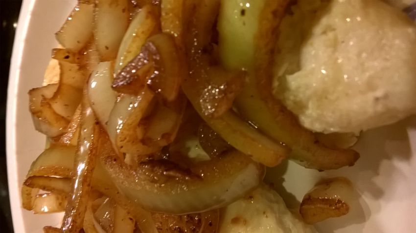 Onion  Caramel on Garlic Butter  Chicken Breast 