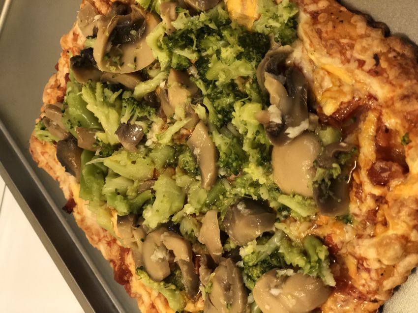 Opt-in Veggie Pizza