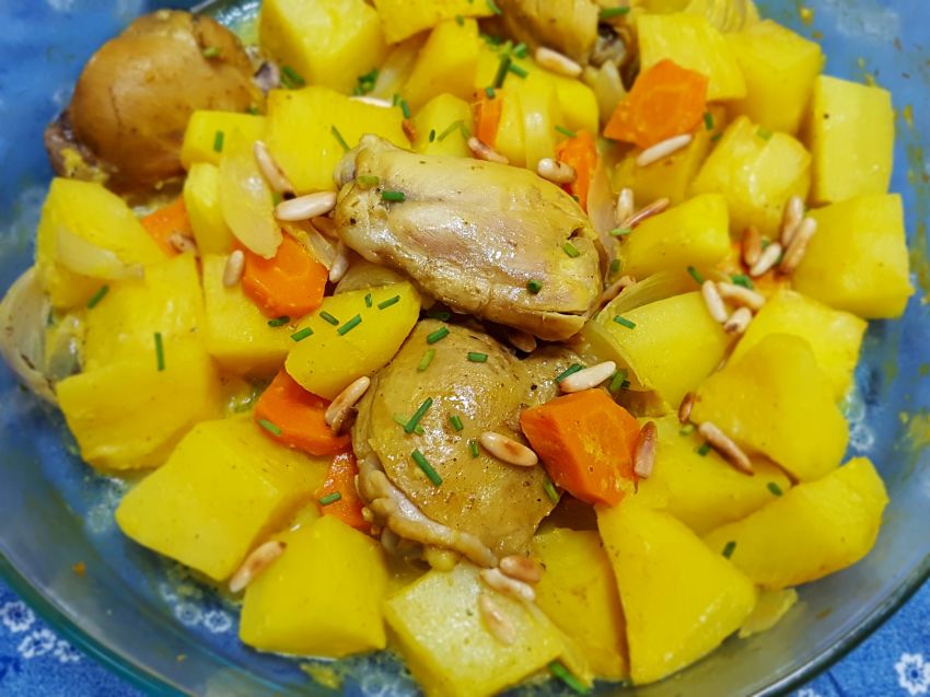 Chicken in kabsa masala