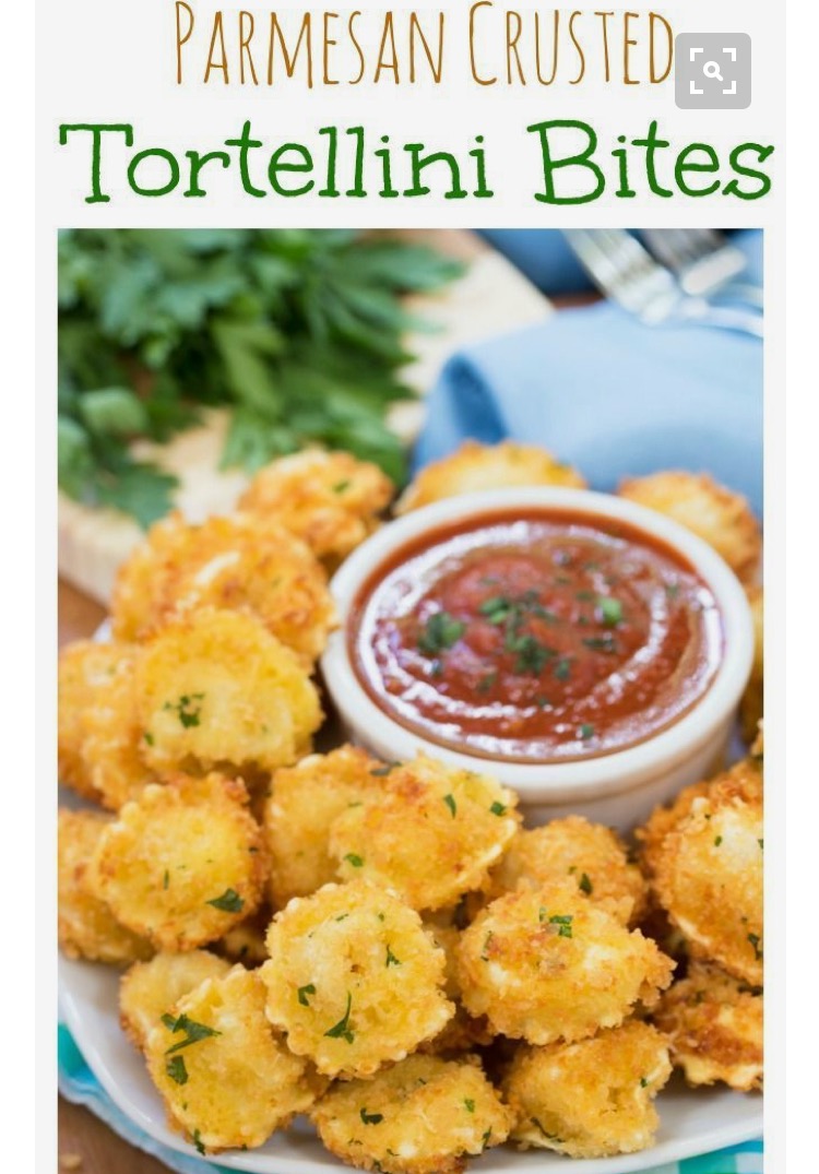 Fried Tortellini bites