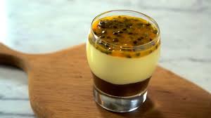 Passion Fruit Mousse With Chocolate