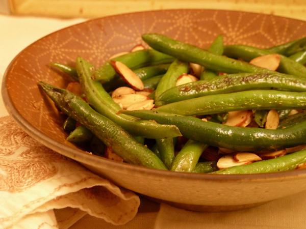 French Style Green Beans with Almonds