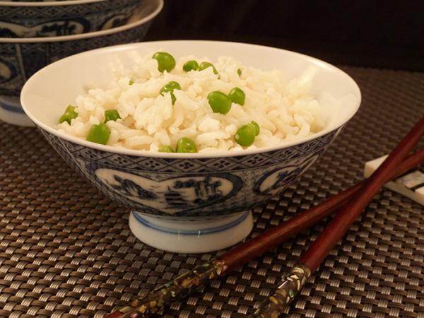 Basmati Rice with Garden Peas