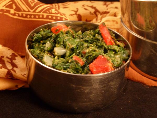 Simple Spinach Saag