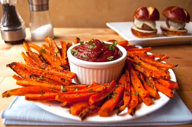 Baked Carrot Fries