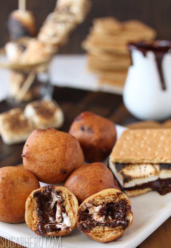 Deep Fried S'mores