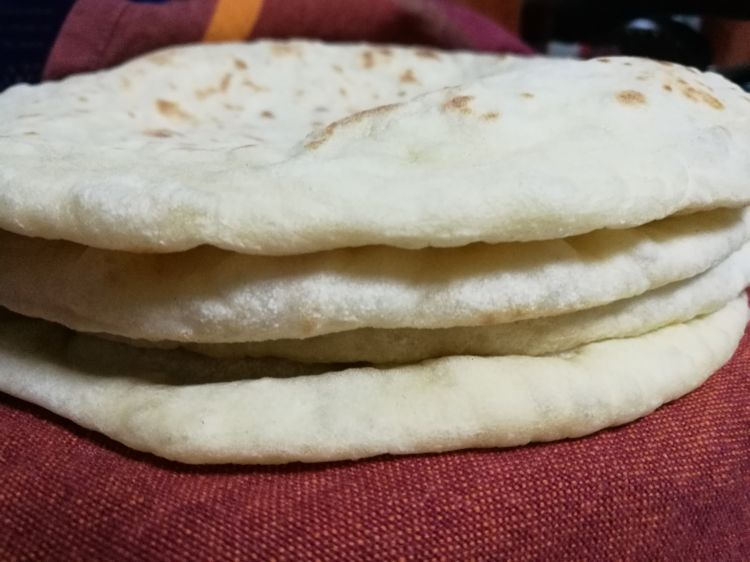 Beetroot Filafil with Khubus(Pita bread)Sandwich