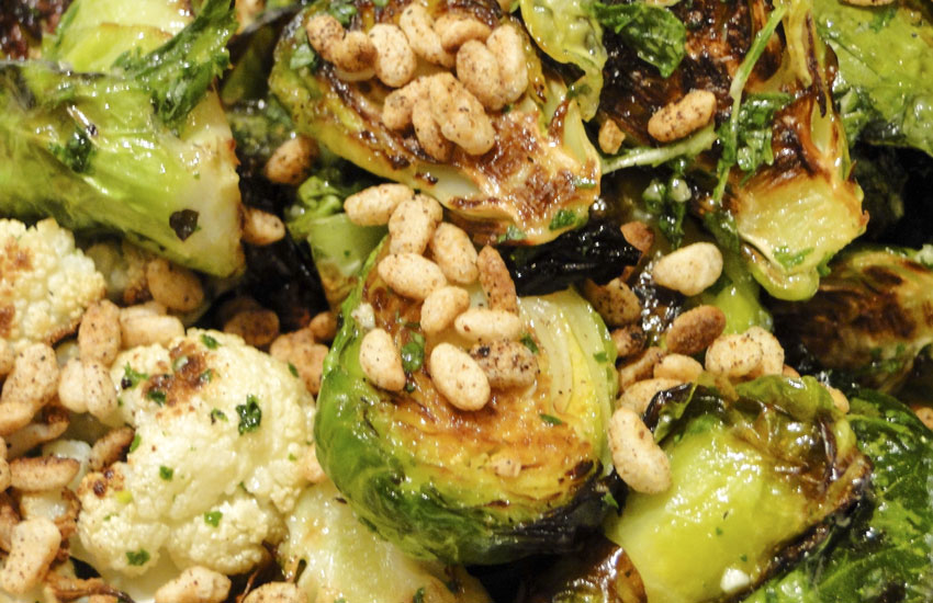Brussel Sprouts In Asian Vinaigrette