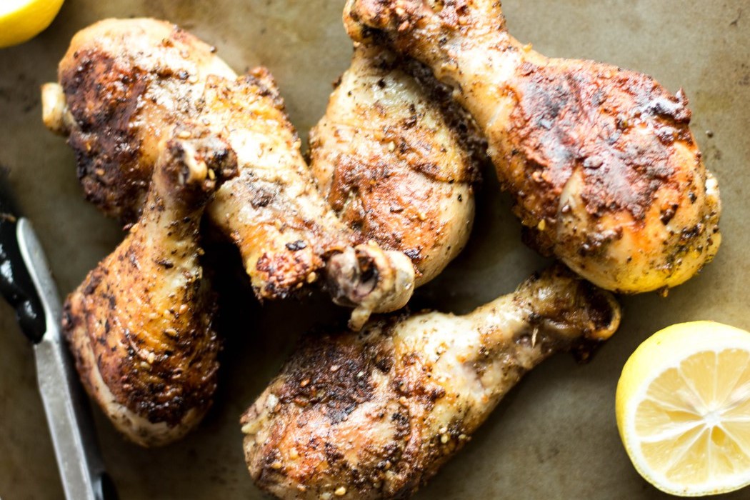 Grilled Chicken Legs with Za’atar