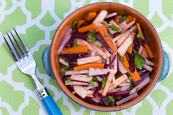 Beet, Carrot and Apple Salad