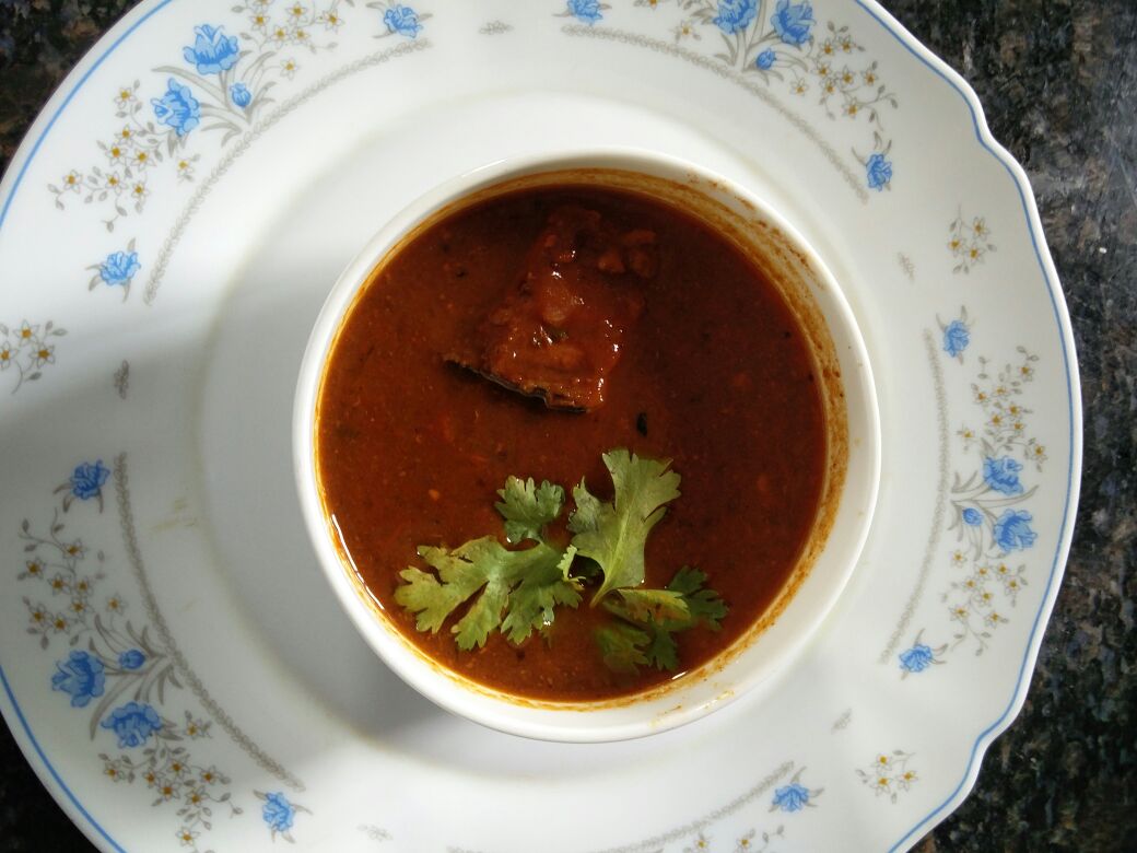 Spicy Tangy Fish Curry