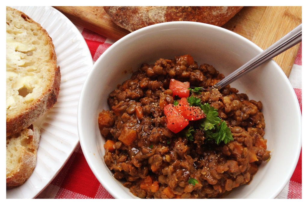 Hearty French Lentils